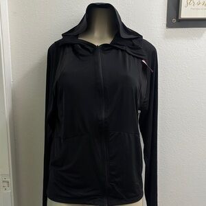 Black Zip-Up Hoodie